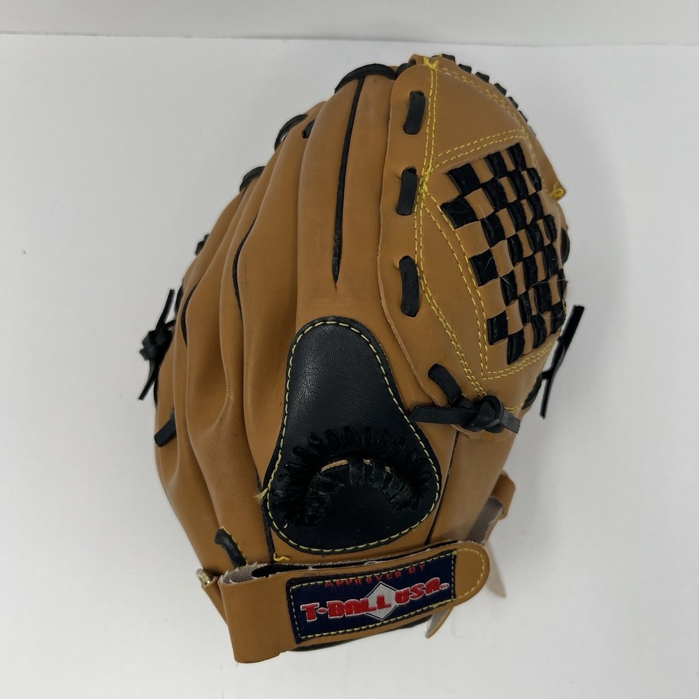 T-ball USA Baseball Glove RHT MacGregor 95170 10" Deep Pocket Leather Laced